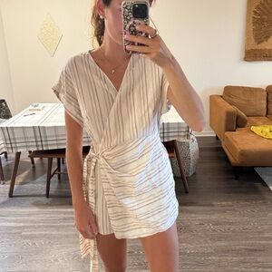 ZARA Wrap Romper